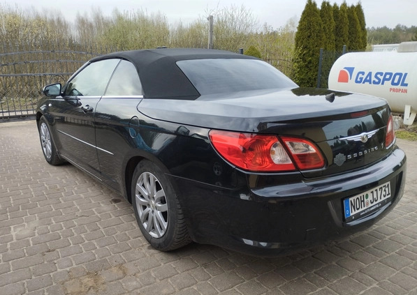 Chrysler Sebring cena 19000 przebieg: 218000, rok produkcji 2008 z Olsztyn małe 211